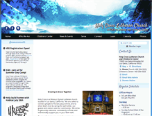 Tablet Screenshot of holycrosslosgatos.com